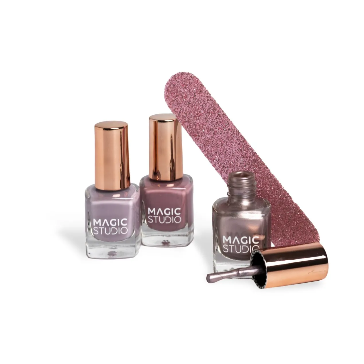 Trio de Vernis à Ongles Rose Quartz