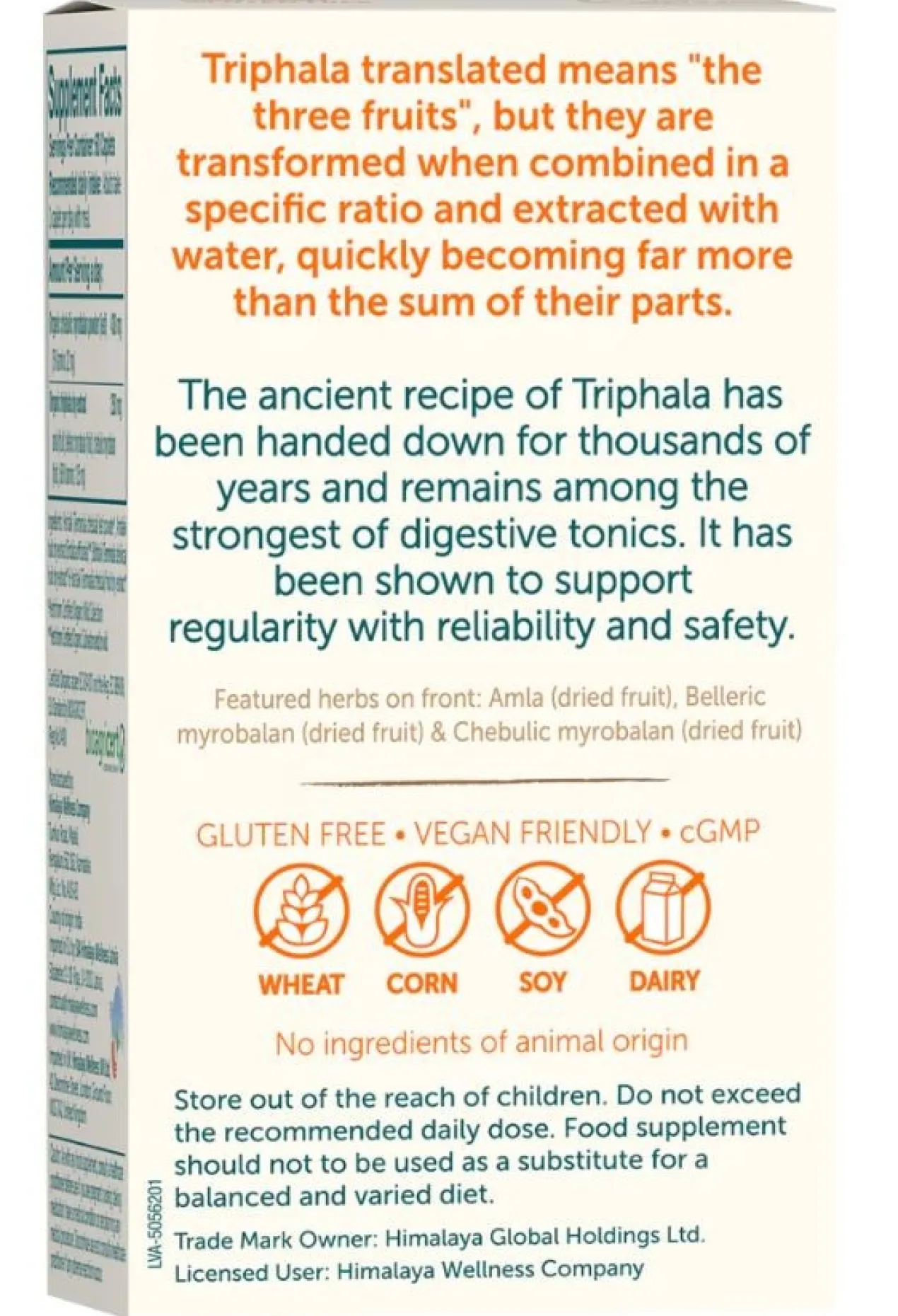 Triphala Organic Capsules