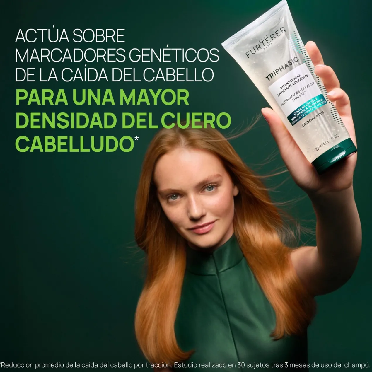 Triphasic Shampoing Antichute aux Huiles Essentielles Stimulantes