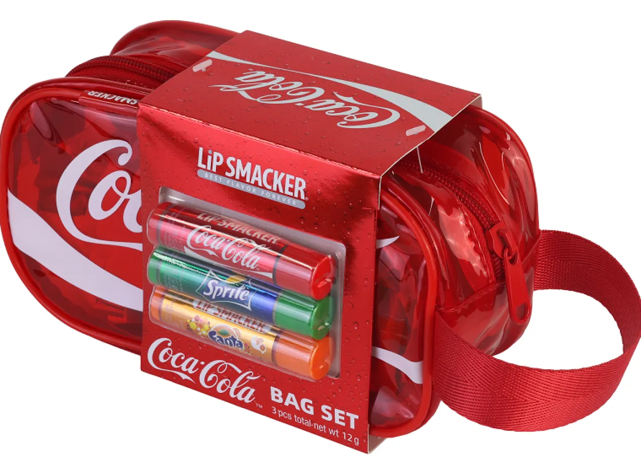 Trousse avec set de baumes à lèvres