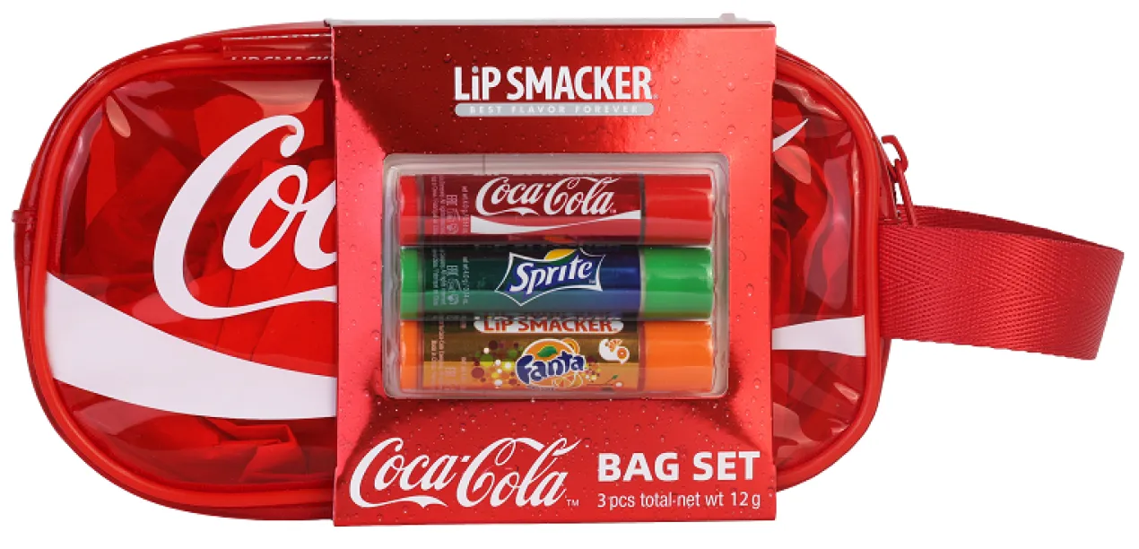 Trousse avec set de baumes à lèvres