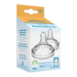 Tétine Options+ Large Ouverture Découpe en Y +9 Mois