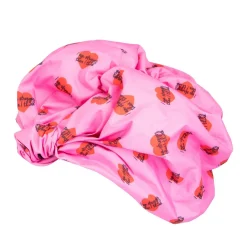 Turban de douche cœurs