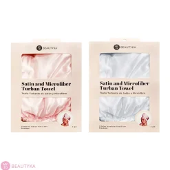 Turban en Satin et Microfibre