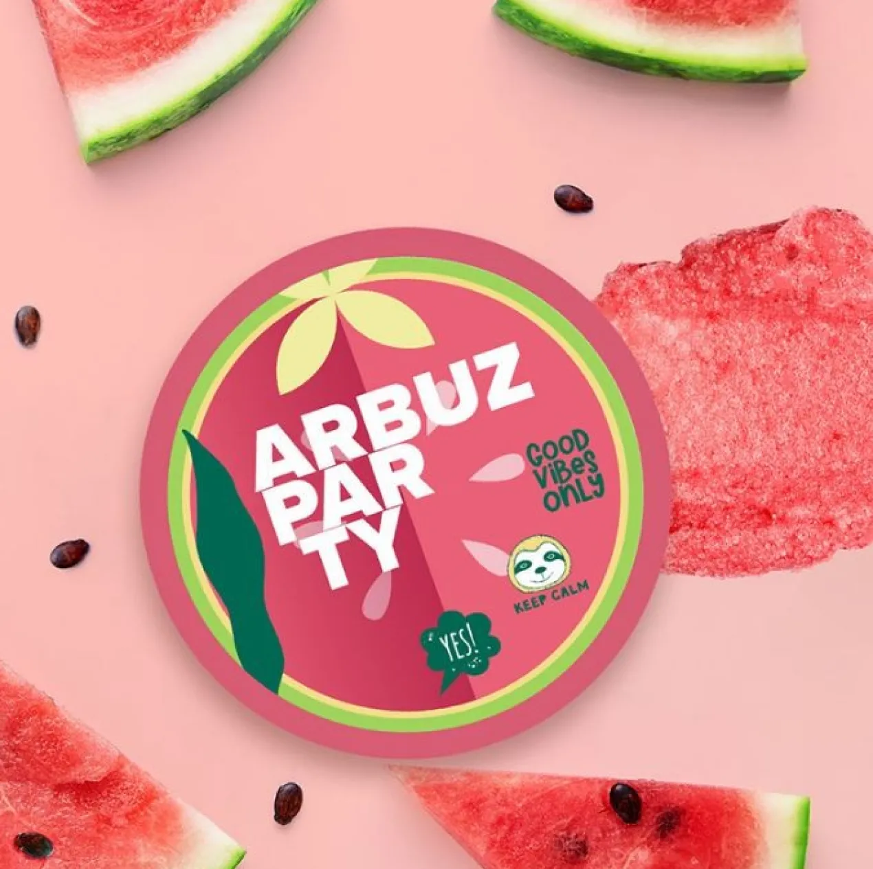 Tutti Frutti Exfoliant pour le Corps Hydratant Pastèque + Vitamine B5