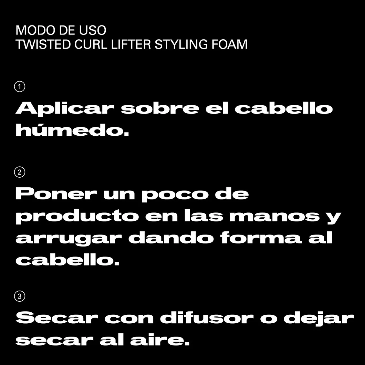 Twisted Curl Lifter Mousse Coiffante