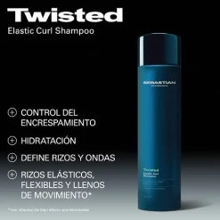 Twisted Shampoing Hydratant Professionnel avec Contrôle des Frisottis