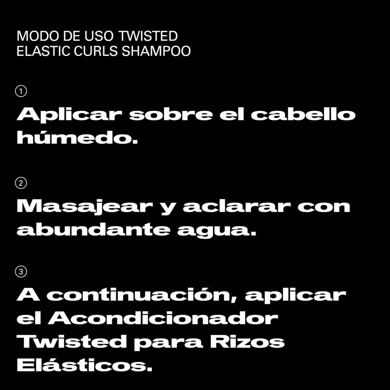 Twisted Shampoing Hydratant Professionnel avec Contrôle des Frisottis