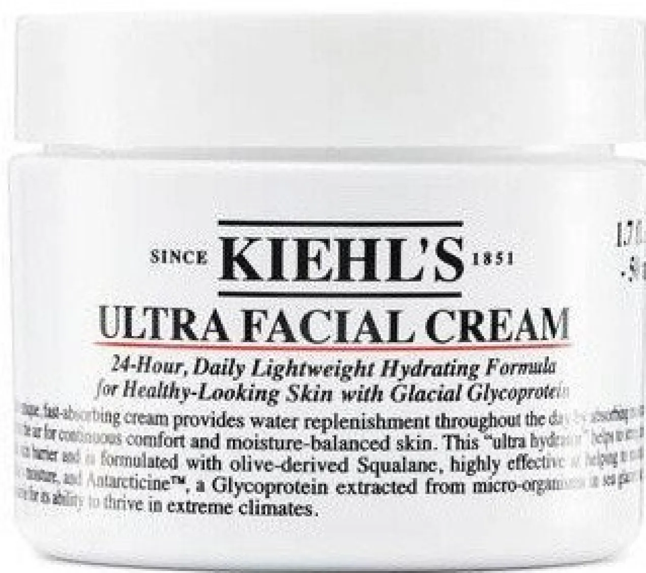 Ultra Facial Cream Crème pour le Visage Hydratante