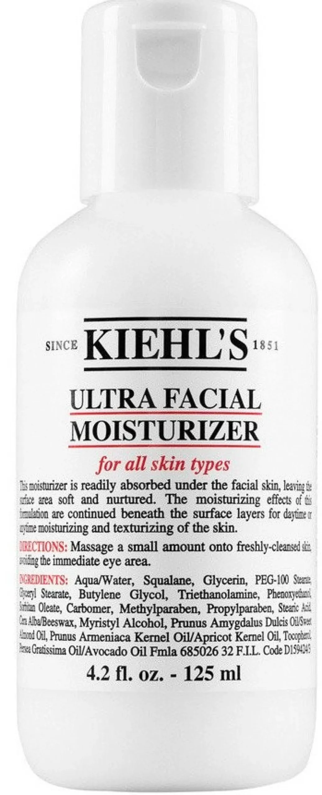 Ultra Facial Moisturizer Crème Hydratante