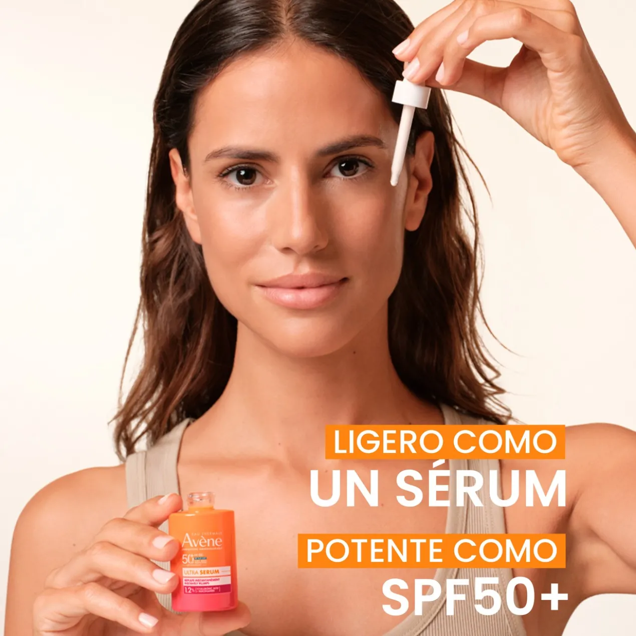 Ultra-sérum SPF50+ effet repulpant immédiat