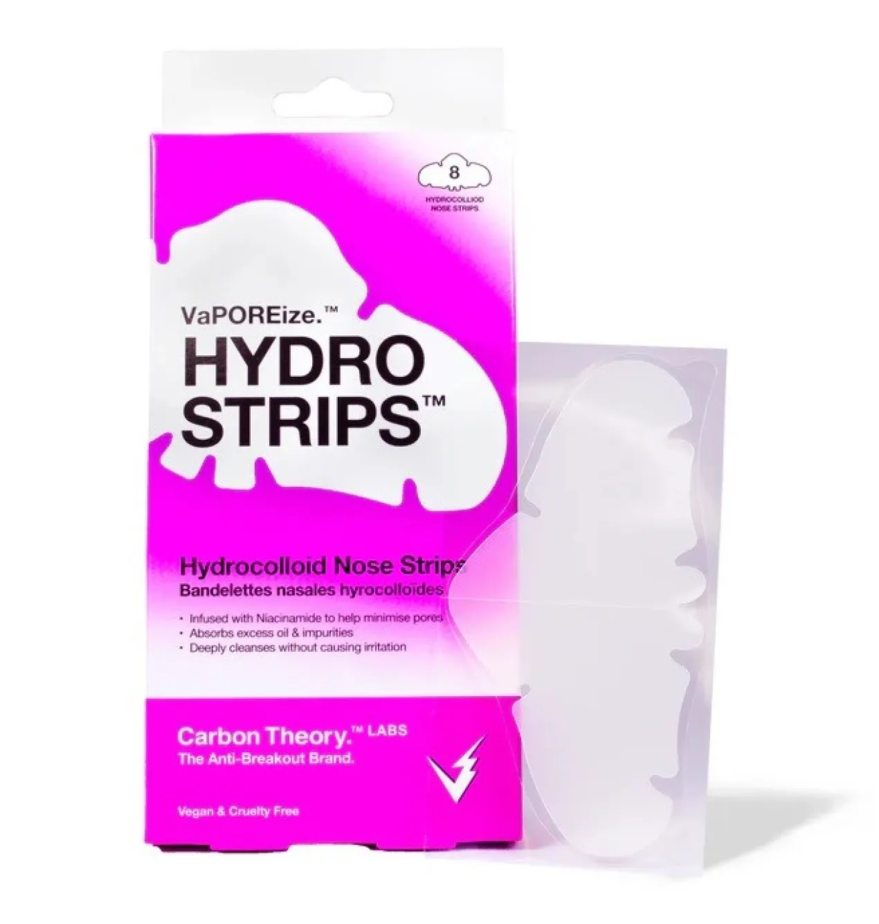 VaPOREize Hydro Strips Bandes pour le Nez Hydrocolloïdes