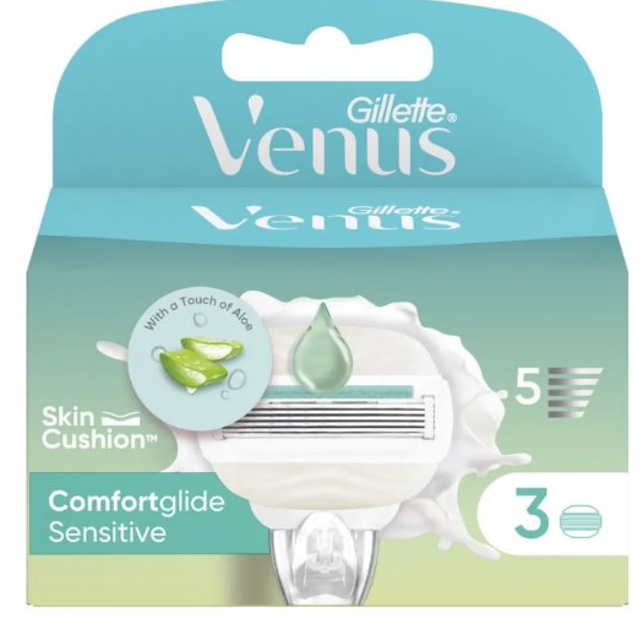 Venus Comfortglide Sensitive Recharges de Lames