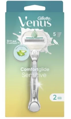 Venus Confort Sensible Comfortglide + 2 Recharges