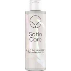 Venus Satin Care 2 en 1 Gel Nettoyant + Gel Dépilatoire
