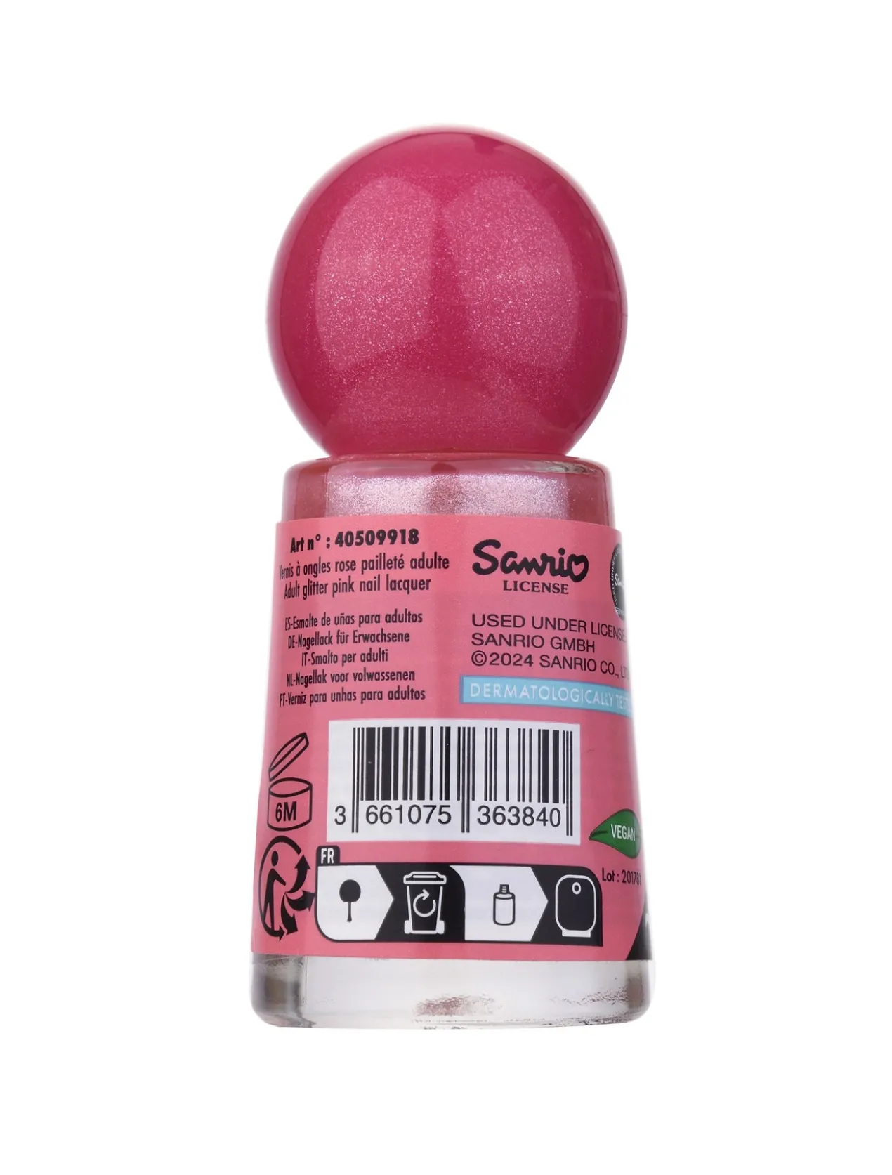 Vernis à Ongles pour Adultes Hello Kitty