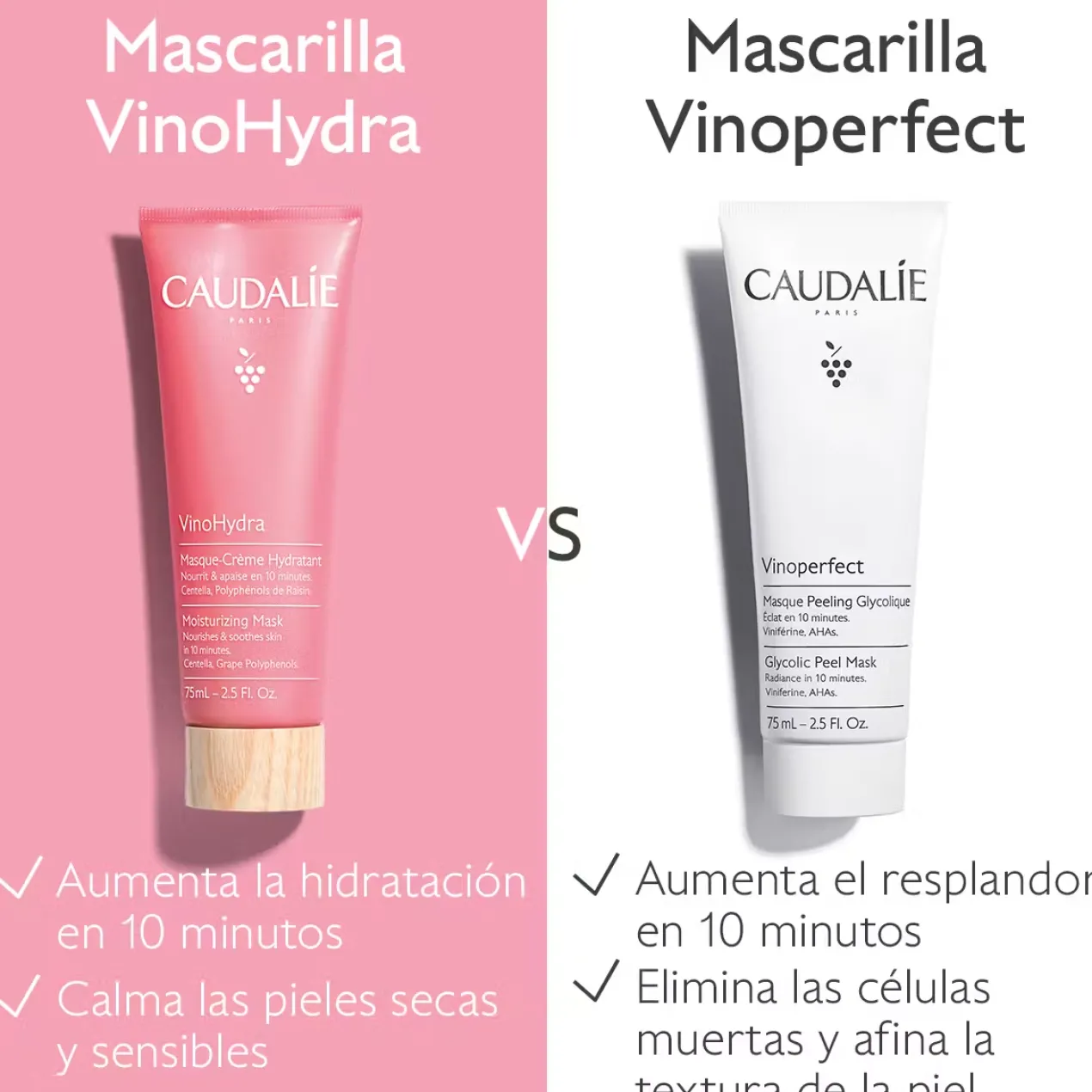 VinoHydra Masque-Crème Hydratant à la Centella Asiatica