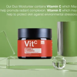 Vitamin C & Vitamin E Crème Hydratante et Illuminatrice