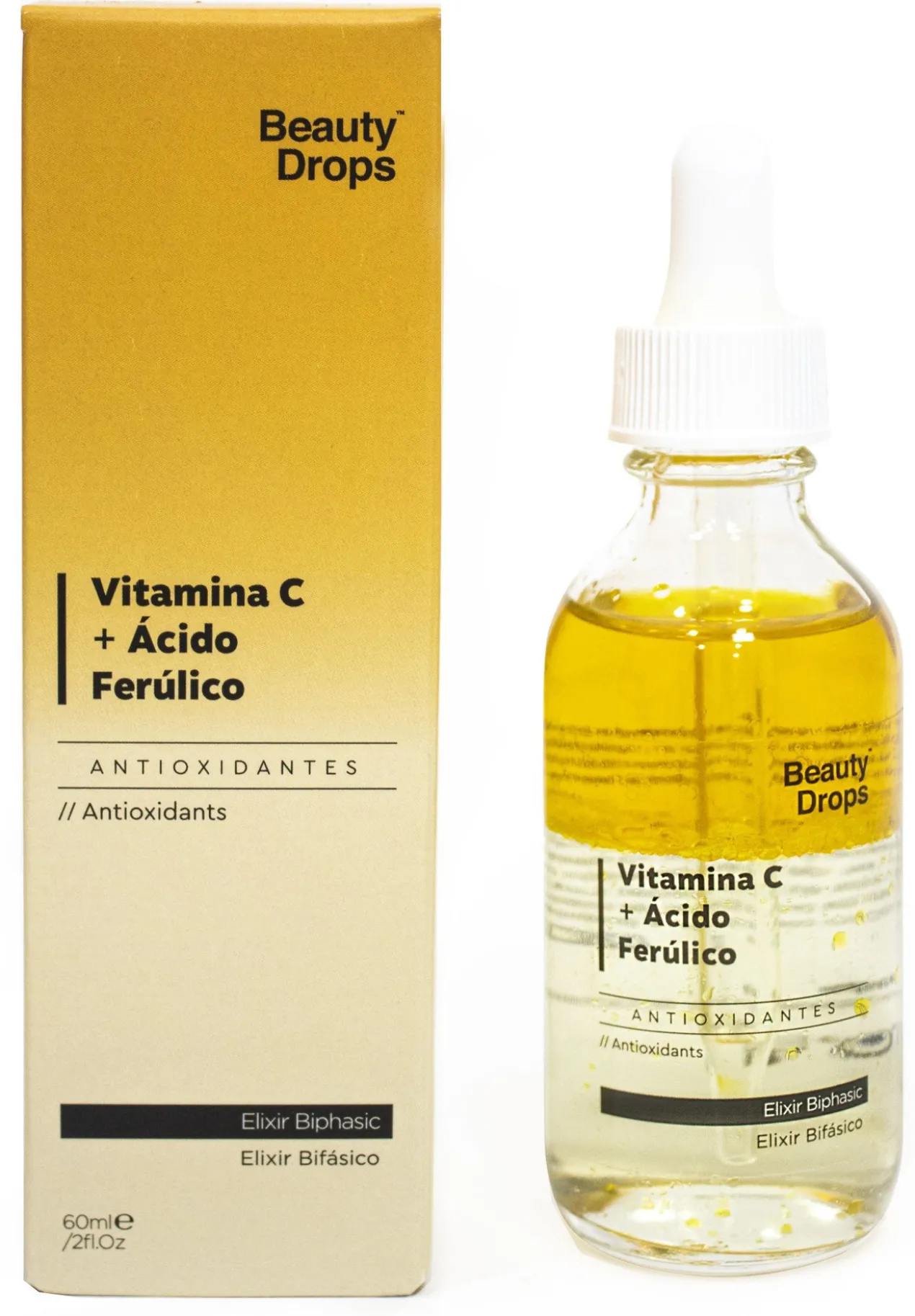 Vitamine C + Acide Férulique Élixir Biphasé