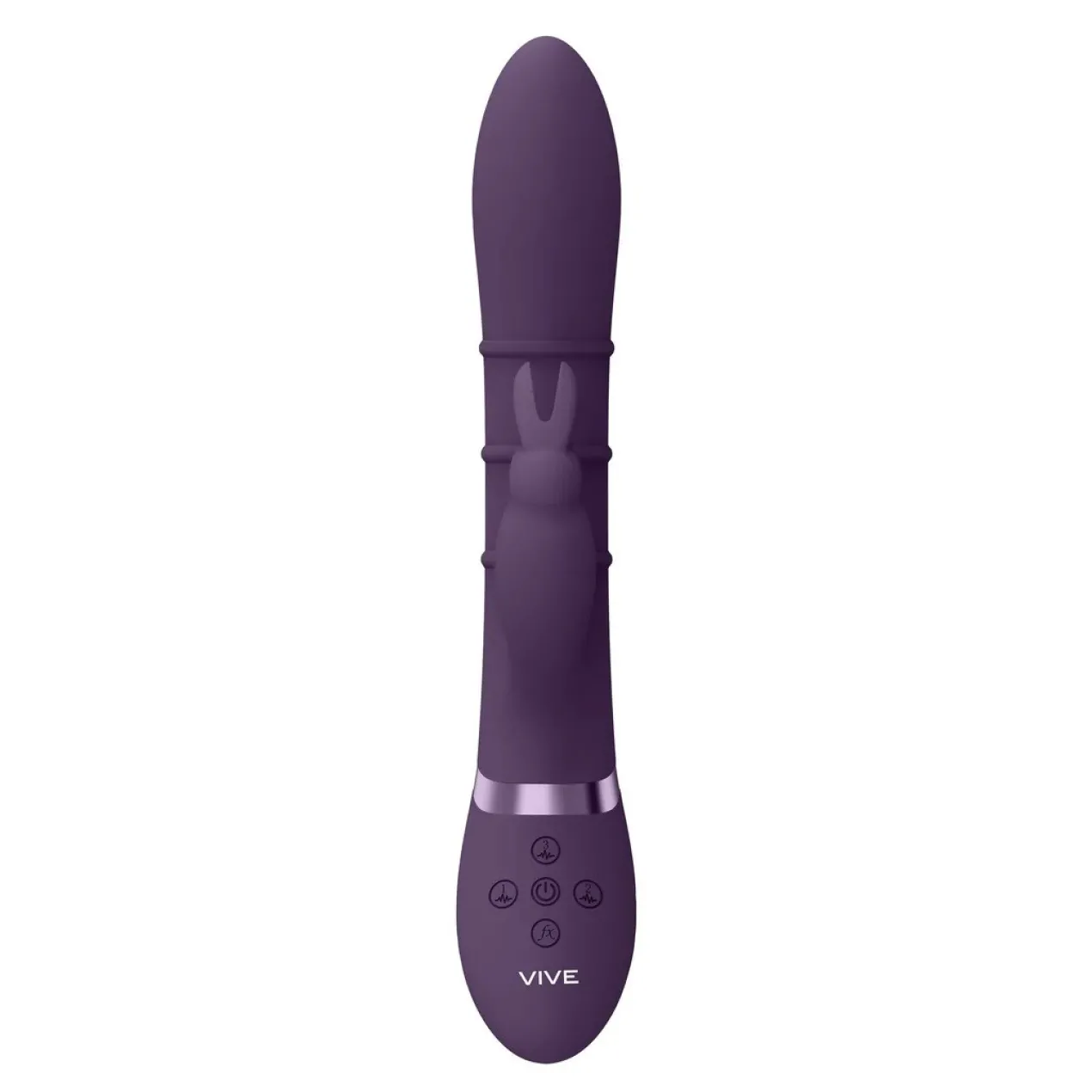 Viva by Shots Sora Up & Down Bunny Vibromasseur avec Anneaux Vibrants