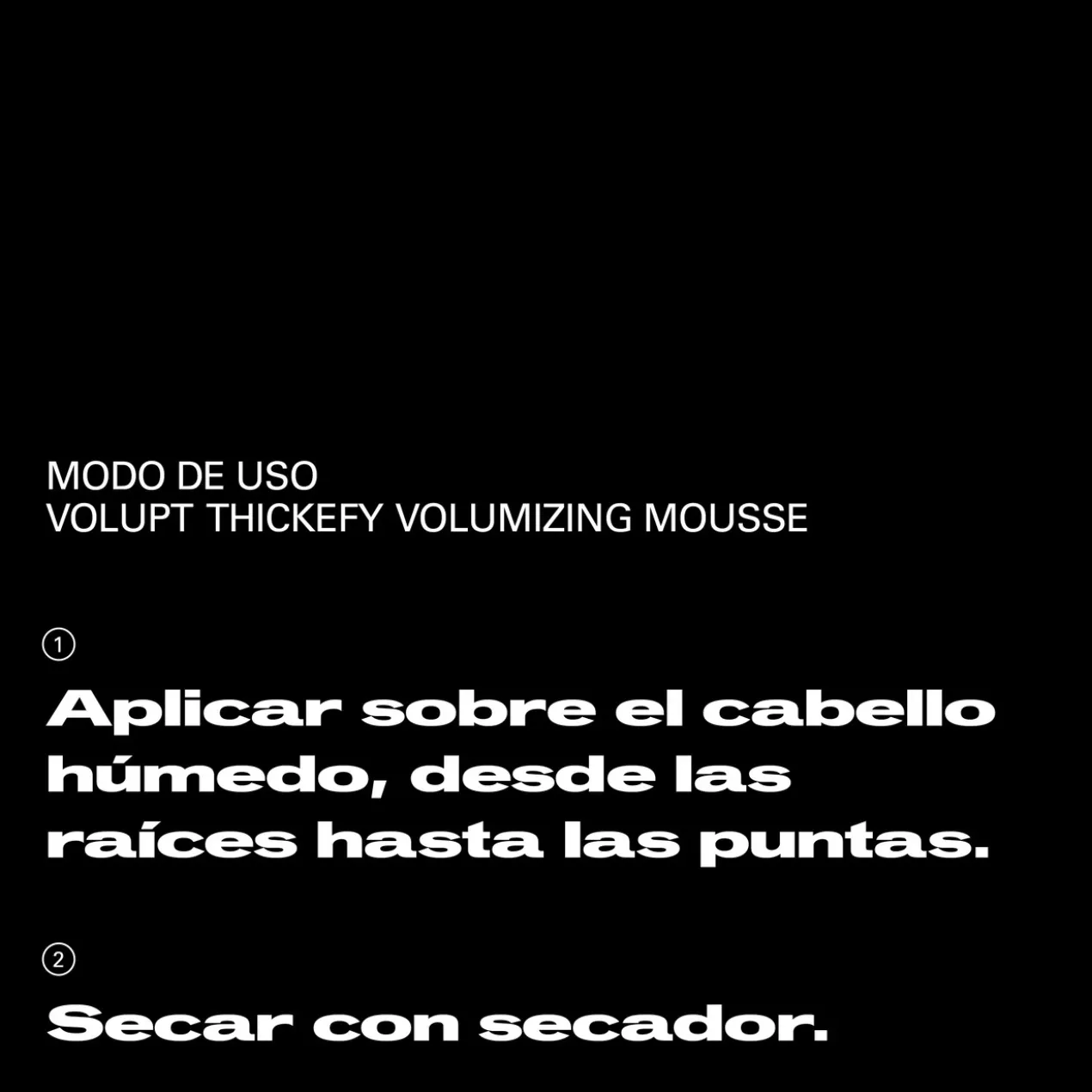 Volupt Thickefy Mousse Volumisante Professionnelle