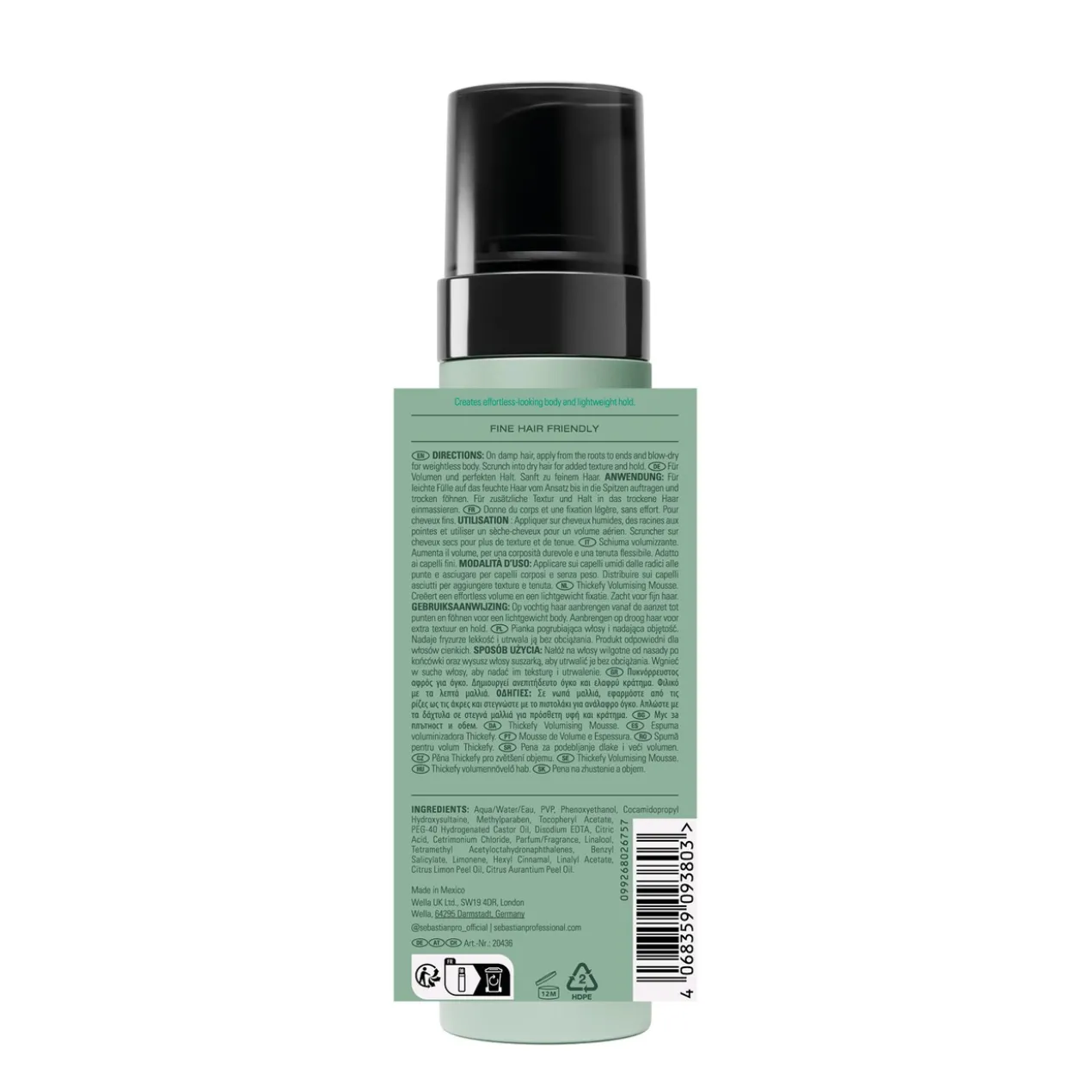 Volupt Thickefy Mousse Volumisante Professionnelle
