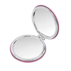 You look Happy Miroir de poche double face avec grossissement
