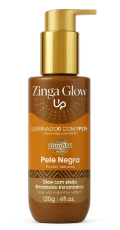 Zinga Glow Lotion Illuminatrice Peau Noire SPF15